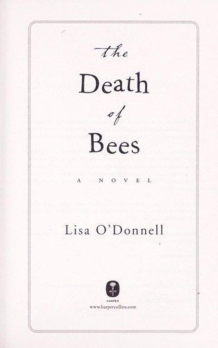 The Death of Bees by Lisa O'Donnell